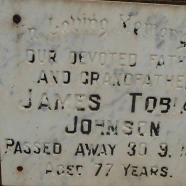 JOHNSON James Tobias -1972