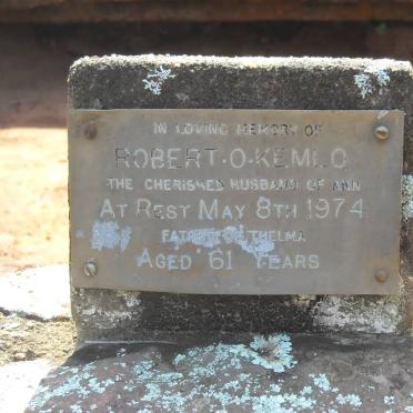 KEMLO Robert O. -1974