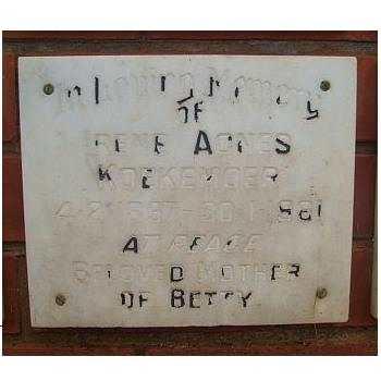 KOEKEMOER Irene Agnes 1897-1981