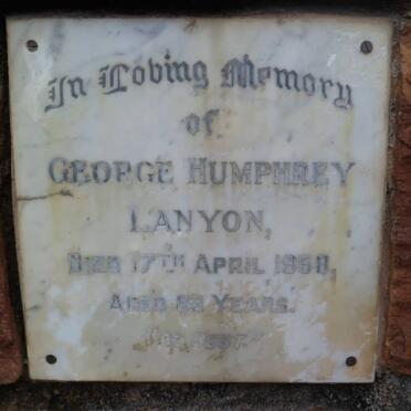 LANYON George Humphrey -1958