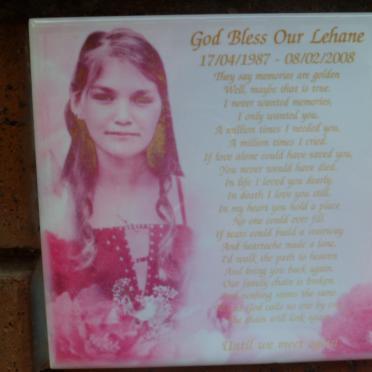 LABUSCHAGNE Lehane 1987-2008