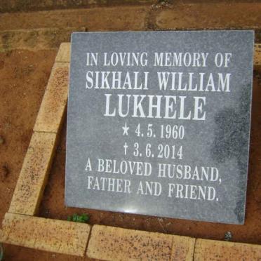LUKHELE Sikhali William 1960-2014