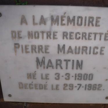 MARTIN Pierre Maurice 1900-1962