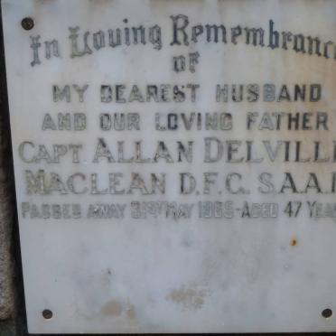 MACLEAN Allan Delville -1965