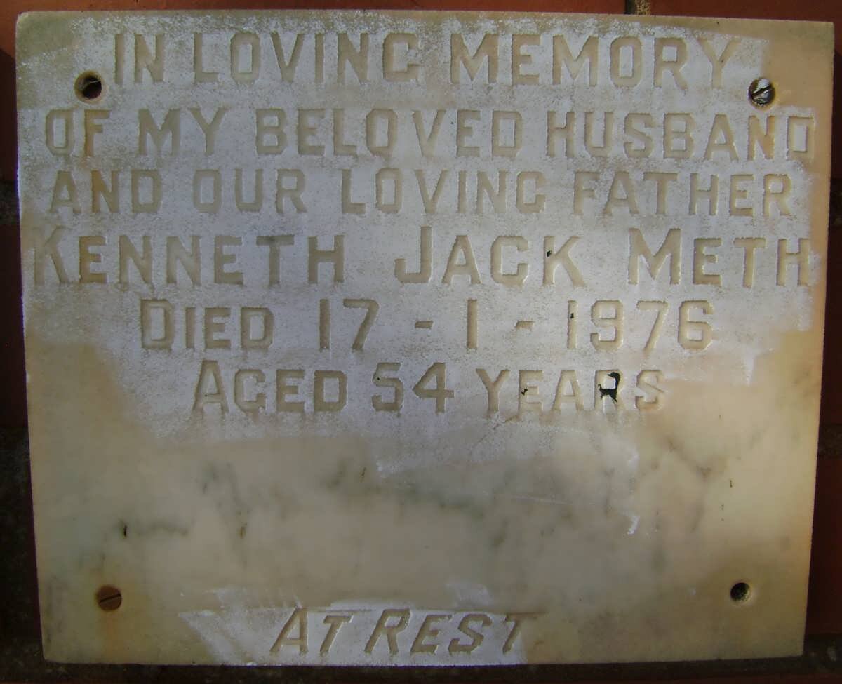 METH Kenneth Jack -1976