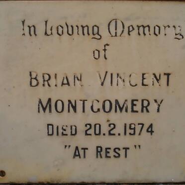 MONTGOMERY Brian Vincent -1974