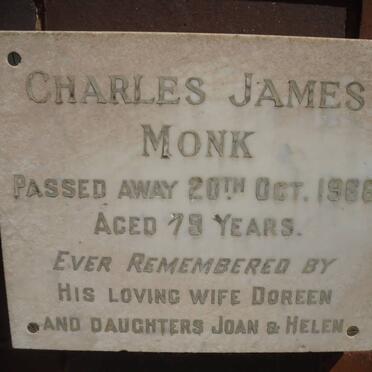 MONK Charles James -1966