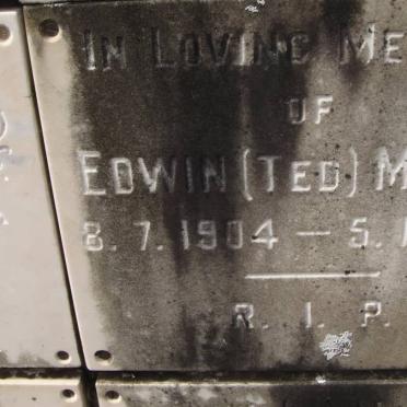 MULLIS Edwin 1904-1971