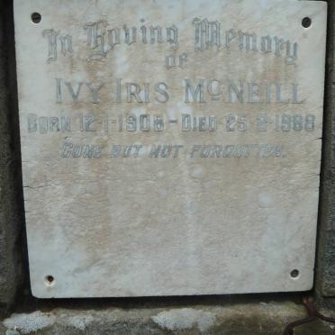 McNEILL Ivy Iris 1908-1968