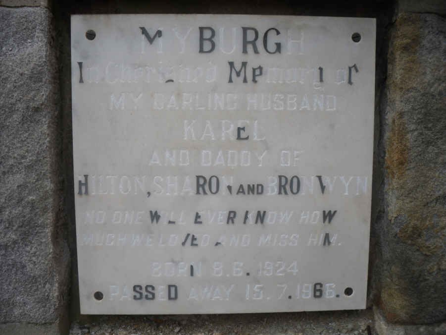 MYBURGH Karel 1924-1966