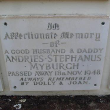 MYBURGH Andries Stephanus -1948