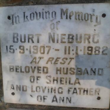 NIEBURG Burt 1907-1982