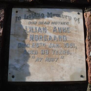 NORGAARD Lilian Anne -1961