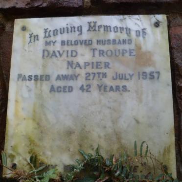 NAPIER David Troupe -1957