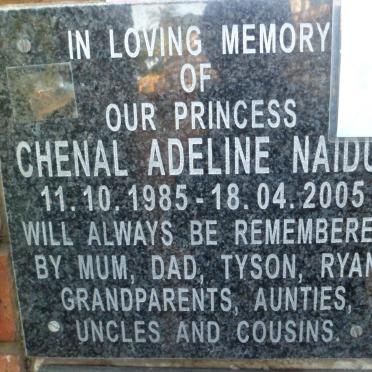 NAIDU Chenal Adeline 1985-2005