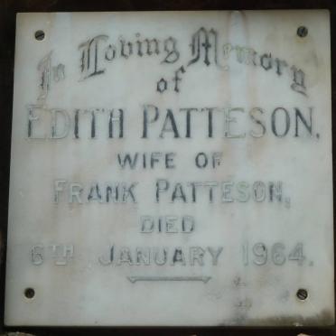 PATTESON Edith -1964