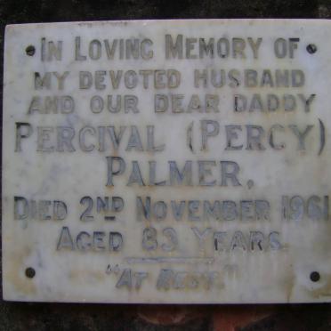 PALMER Percival -1961