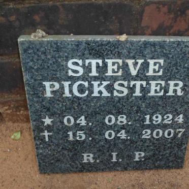 PICKSTER Steve 1924-2007