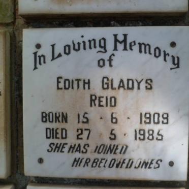 REID Edith Gladys 1909-1985