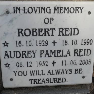 REID Robert 1929-1990 &amp; Audrey Pamela 1932-2005