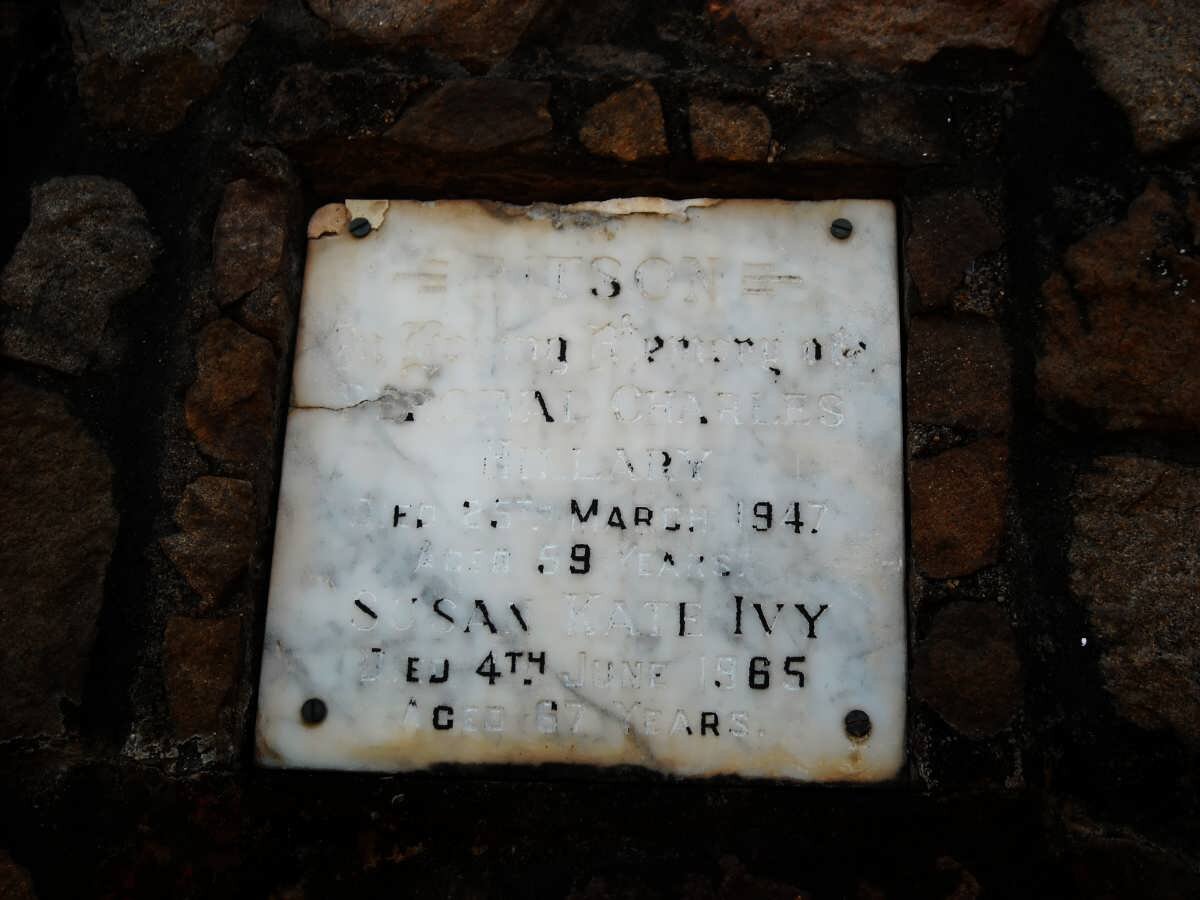 RITSON Percival Charles Hillary -1947 &amp; Susan Kate Ivy -1965