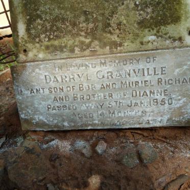 RICHARDS Darryl Granville -1950