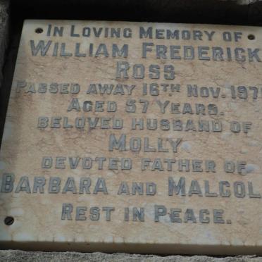 ROSS William Frederick-1970