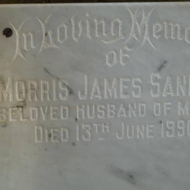 SANDERS Morris James -1990