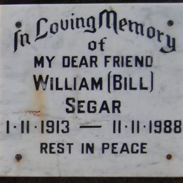 SEGAR William 1913-1988