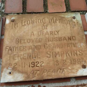SIMPKINS Terence 1922-1984