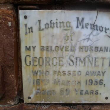 SIMNETT George -1956