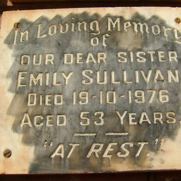 SULLIVAN Emily -1976