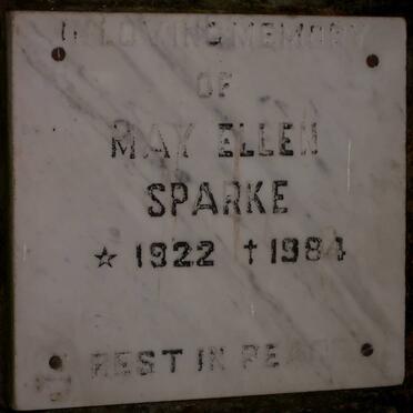 SPARKE May Ellen 1922-1984