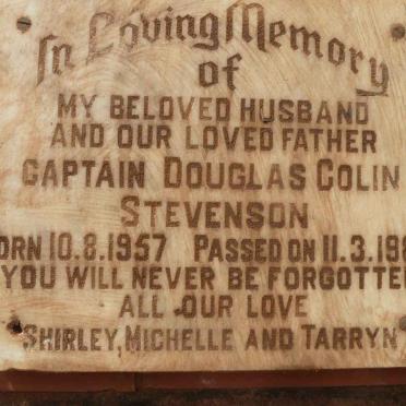 STEVENSON Douglas Colin 1957-1988