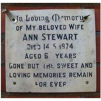 STEWART Ann 1907-1974