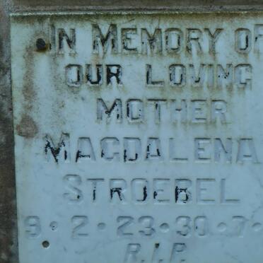 STROEBEL Magdalena 1923-1991