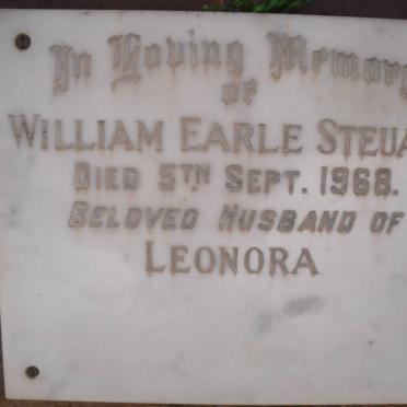 STEUART William Earle -1968