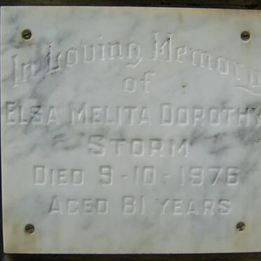 STORM Elsa Melita Dorothy -1976