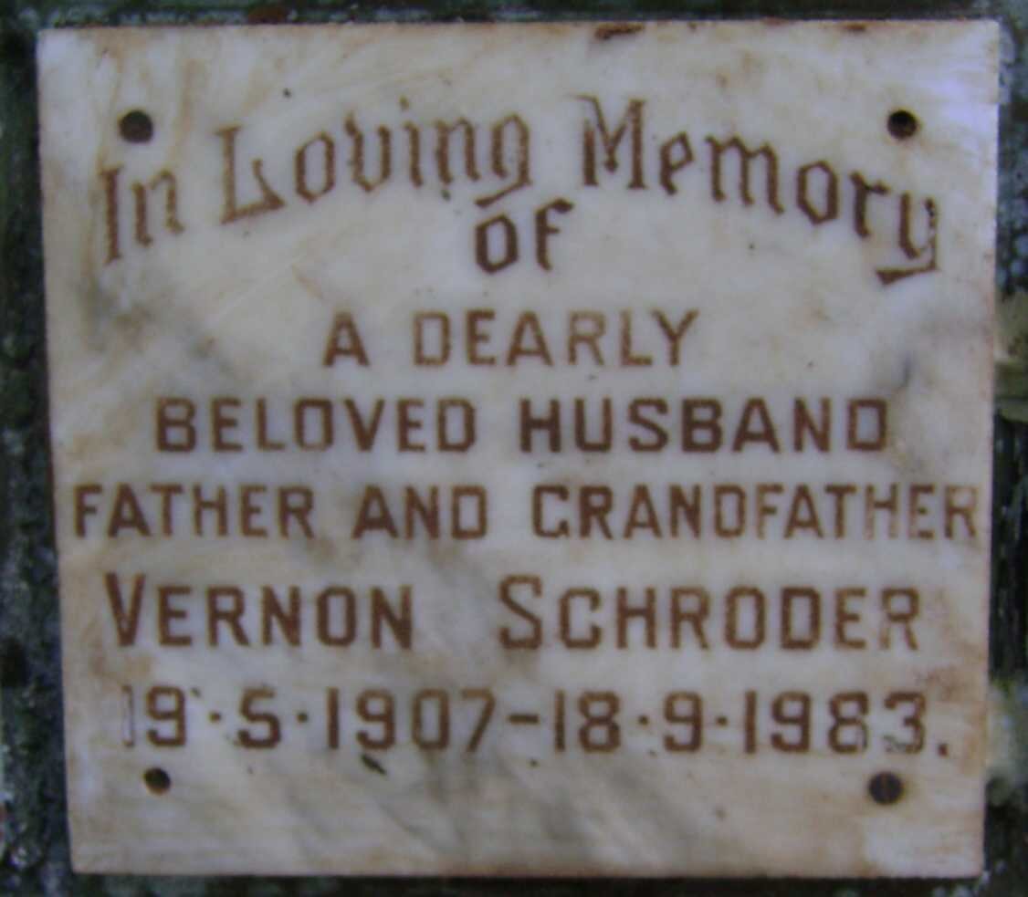 SCHRODER Vernon 1907-1983