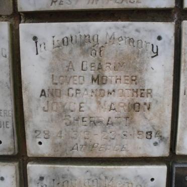 SCHERRATT Joyce Marion 1919-1984