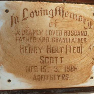 SCOTT Henry Holt -1986