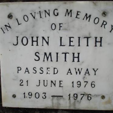 SMITH John Leith 1903-1976