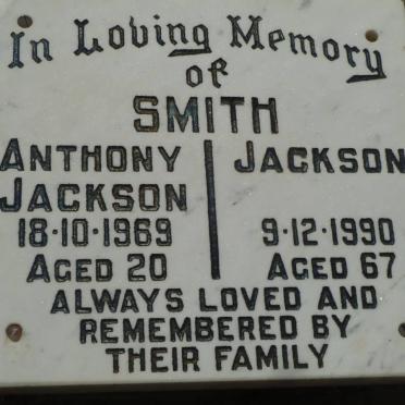 SMITH Jackson -1990 :: SMITH Anthony Jackson -1969