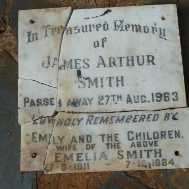 SMITH James Arthur -1963 &amp; Emelia 1911-1984