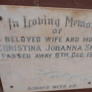 SMITH Christina Johanna -1970