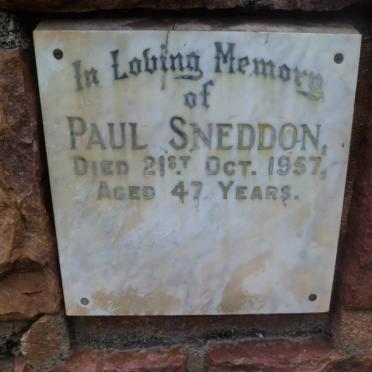 SNEDDON Paul -1957