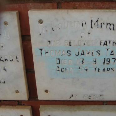 TASKES Thomas James -1974