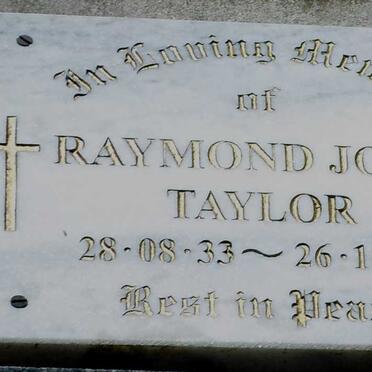 TAYLOR Raymond John 1933-2009