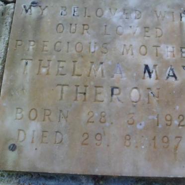 THERON Thelma May 1928-1978