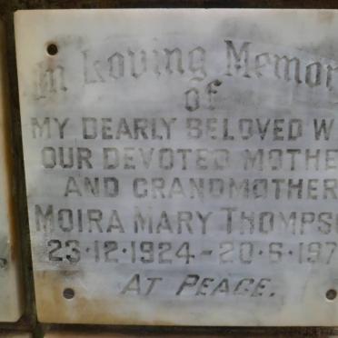 THOMPSON Moira Mary 1924-1978